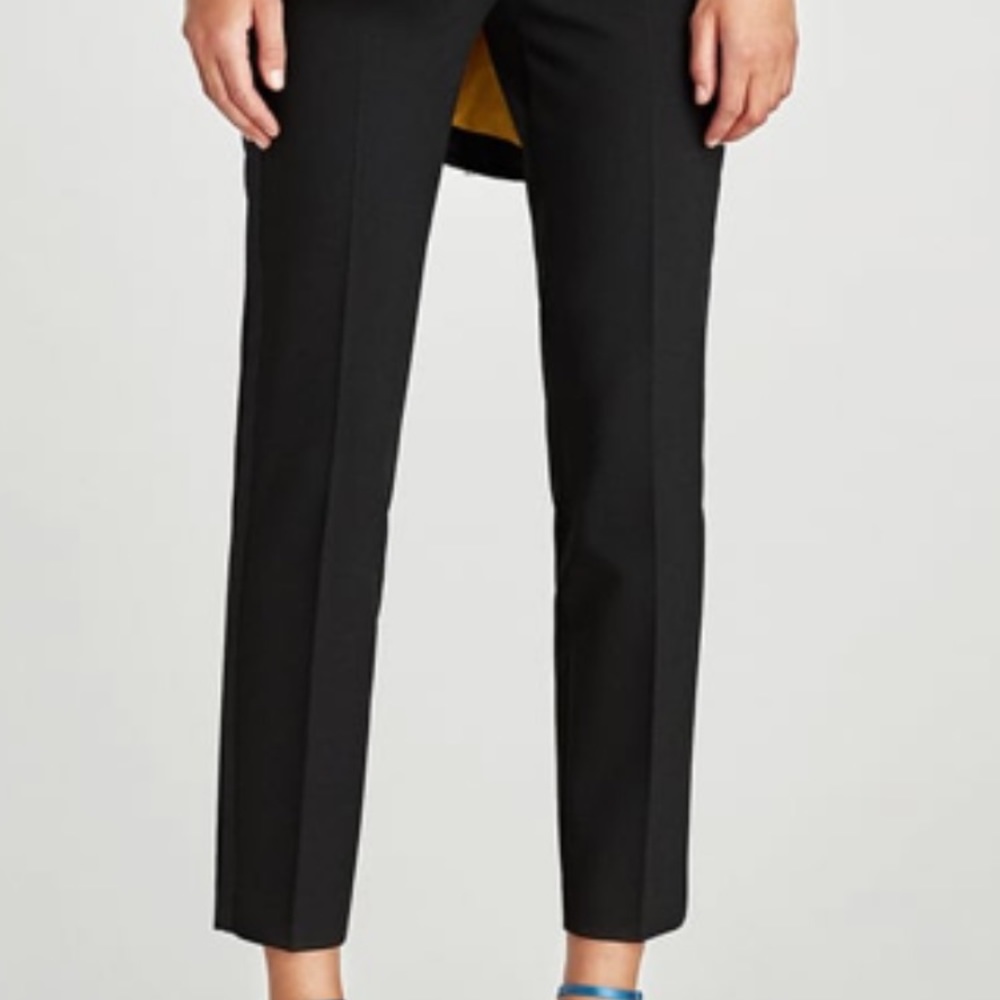 Zara women tuxedo pants XS